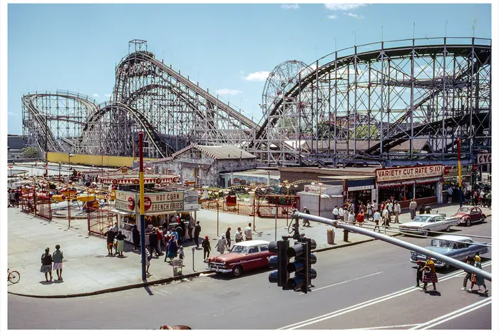 The Cyclone in 1961<br>